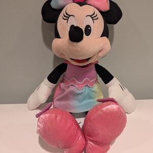 Minnie Mouse Plush Toy - Pink and Black